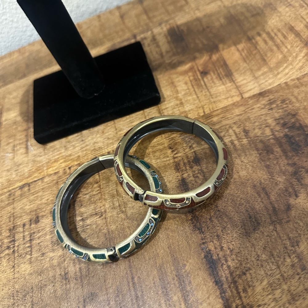 Coldwater creek Elegant Gold and Green Women's Bracelets - Picture 3 of 3